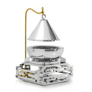 Chafing Dish <b>Buffet</b> <b>Warmer</b> Stainless Steel <b>Buffet</b> Round Chafing Dish Food <b>Warmer</b> With Hanging Lid for Hot Sale - Product Image 5