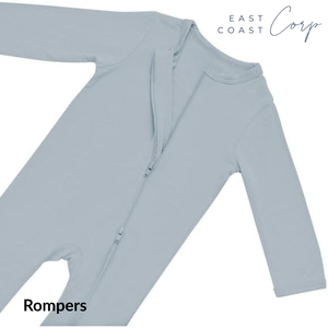 Mameluco de rayón de bambú unisex | Mono suave con cremallera - Product Image 1