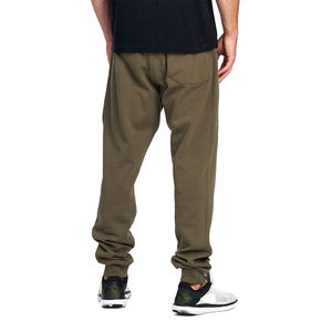 Pantalones de chándal informales para hombre, con logotipo personalizado, atléticos, de corte regular, de lana básica, elásticos, para correr, de algodón medio, con cordón, rectos, para fitness - Product Image 4