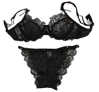 Soutien-gorge bikini sans bretelles taille basse pour femme, uni, en dentelle brodée, respirant, sans armatures, bonnet 3/4, coussinets amovibles, fermeture dorsale, usage quotidien