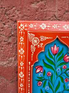 กรอบไม้ติดผนังงานแฮนด์เมดภาพวาดด้วยมือแบบสร้างสรรค์สำหรับการตกแต่งผนังห้องนอนศิลปะแขวนผนังงานฝีมือ - Product Image 5