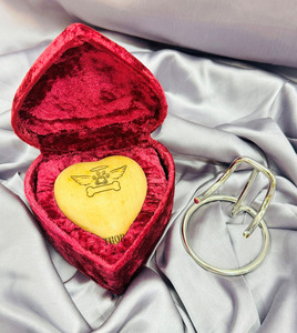 Heart Shaped <b>Wooden</b> Cremation Urns for Human Ashes <b>Memorial</b> Urn <b>Box</b> Wood Keepsake for Burial Funeral Ashes Paw Engraved - Product Image 4