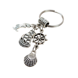 Porte-clés nautique personnalisé de conception gratuite, sac de porte-clés Souvenir, porte-clés de voiture, porte-clés Spinning en métal, 2023 - Product Image 6