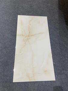 Azulejos de porcelana esmaltada pulida Beige de ónix antiguo, acabado brillante moderno 60*120 para el Hogar, baño, Villa, azulejo de suelo escolar - Product Image 4