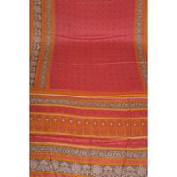 Tissu de soie Sari recyclé bohème Vintage Indian Textile Scrap Up recyclé pour la couture, les courtepointes artisanat, les techniques mixtes et la mode