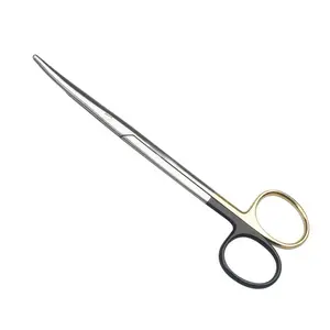 T/C Metzenbaum剪刀弯曲碳化钨插入手术器械18厘米/手术精密解剖剪刀