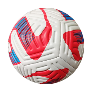 Ballon de football officiel avec logo personnalisé Ballon de football 5 en PU pour l'entraînement des matchs de football Ballon de football - Product Image 1