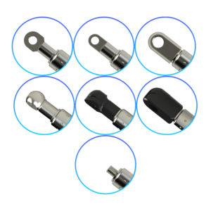 IL08YA-220-535-F1 535 มม.สแตนเลสทนต่อการกัดกร่อนแก๊สช็อตสําหรับ Marine ฝาครอบเครื่องยนต์ FLAP ประตูกระโดด 220 มม. - Product Image 4