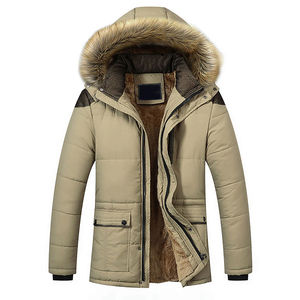 OEM para hombre parka chaqueta con capucha con estilo aislado grueso impermeable acolchado al aire libre cálido invierno parka abrigo - Product Image 2