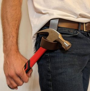 Nueva llegada OEM personalizable cuchillo bolsa de herramientas Durable EVA Nylon Funda de cuero genuino precio de fábrica colgador de ejes - Product Image 5