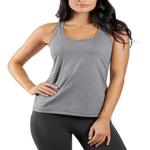 Camiseta Deportiva de Yoga para Mujer OEM, 100% Algodón, Transpirable, Antibolitas, Ecológica, de Secado Rápido, Corta, con Tirantes y Cuello, Sostenible - Product Image 3