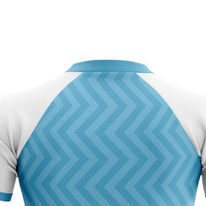 Último diseño de alta calidad de los hombres camiseta de rugby totalmente personalizado mejor diseño de tendencia superior cómodo hombres camisetas de rugby precio barato - Product Image 4