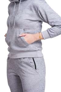 Survêtements personnalisés en coton épais pour femmes Survêtements pour femmes Survêtements d'entraînement Jogging Meilleures ventes - Product Image 4