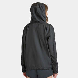 เสื้อแจ็คเก็ตกันลมคุณภาพสูงสำหรับผู้หญิง รุ่นใหม่ทันสมัย แบบกลับด้านได้ สไตล์ลำลอง ทรงบลูซอน ผ้าบาง ความยาวแบบเสื้อคลุม มีตัวเลือกไซส์พลัส - Product Image 5