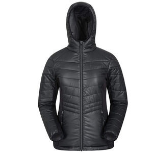 Women's Padded Softshell Lightweight <b>Ladies</b> SoftShell Jacket Stretch Panels Flexible for Travelling - Product Image 5