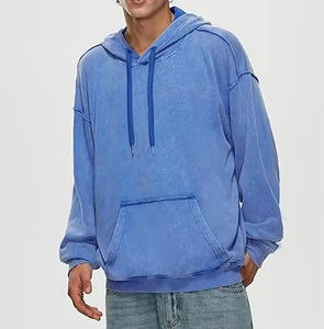 Sudaderas con Capucha de Invierno Fabricadas en Pakistán 2026, Lavado Ácido, Bordado 3D, Logotipo Personalizado, 100% Algodón, Corte Holgado, Ropa Casual para Hombre - Product Image 1