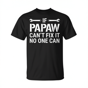 Si Papaw ne peut pas le réparer, personne ne peut le faire - T-shirt plombier - Cadeau pour grand-père - Product Image 2