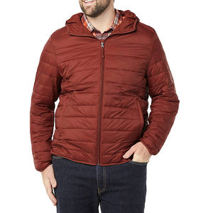 Último diseño personalizado cremallera calor reactivo Puffers chaquetas invierno cálido Unisex abajo abrigo burbuja recortada calor reactivo chaqueta - Product Image 3