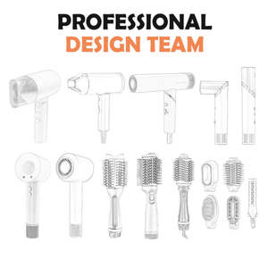 Cepillo Alisador de Cabello Portátil de 1500 mAh con 3 Ajustes de Temperatura, Función de Apagado Automático, Mango de Plástico para Peinar y Alisar - Product Image 4