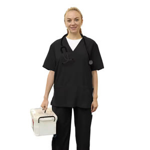 Uniformes Médicos Unisex de Último Diseño, Conjuntos de Uniformes de Enfermería Elegantes, de Lona, Secado Rápido y Transpirables - Product Image 6