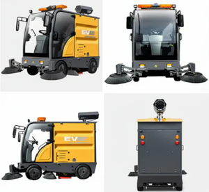 Mejor Precio 2026: Barredora Industrial Eléctrica Grande para Calles con Cubierta - Product Image 3