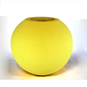 Macetas de fibra de vidrio redondas duraderas maceta para el hogar jardín vivero Interior Exterior plantas balcón Patio decorativo ligero - Product Image 3