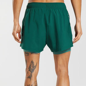 Pantalones cortos de gimnasios para hombres de calidad superior Tasa de fábrica logotipo privado mejor material servicio ODM para pantalones cortos de gimnasios para hombres - Product Image 2