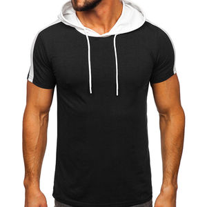 OEM vrac pullover pour hommes demi-manches sweats à capuche de printemps qualité supérieure ultra confortable et élégant bas quantité minimale de commande meilleurs prix de gros - Product Image 6