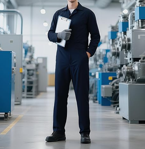 Overol para Hombre, Mono de Trabajo para Mecánico, Uniforme de Trabajo Azul, Disfraz para Hombre - Product Image 5