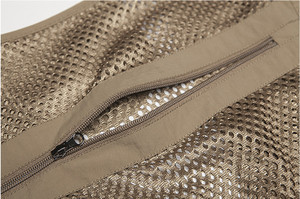 Chalecos de talla grande para hombre, chalecos personalizados para hombre, chaleco de trabajo de malla con bolsillo para herramientas, chaqueta - Product Image 4