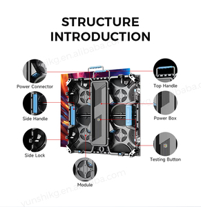 Indoor P2.604 Rental LED Screen Panel Lightweight <b>Mobile</b> 4K Waterproof IP65 Display for Events Exhibitions Stage - Product Image 2