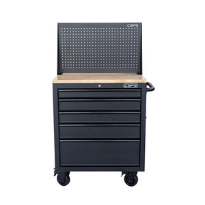 Armoire à outils CSPS Classic à 5 tiroirs, capacité de charge de 680 kg, 76,5 cm de largeur x 46,2 cm de profondeur x 96 cm de hauteur, roulante, pour mécanicien, garage, stockage, Vietnam - Product Image 5