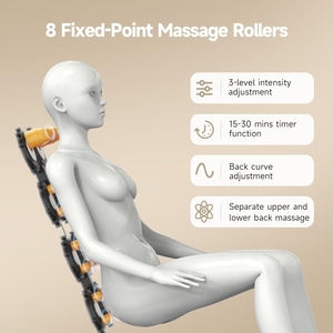 Fauteuil de massage électrique automatique portable, masseur corporel à gravité zéro, masseur corporel complet pour un usage domestique, fauteuil de massage à gravité zéro - Product Image 4