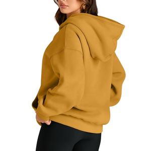 Sweat-shirt surdimensionné de luxe personnalisé pour femmes grandes tailles, chaleur hivernale, 2026 - Product Image 1
