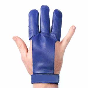 2024 New Design Premium Quality Customized Size Leather Archery Gloves Premium Bow Equipment - Product Image 4