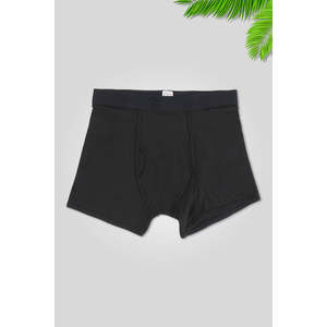 Boxer pour homme de marque décontracté grande taille noir taille basse respirant spandex/nylon brodé logo sur la taille taille XL - Product Image 3