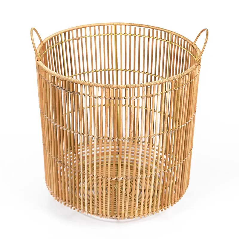 Bambu cesta do rattan Atacado Rattan/Tecido de vime Cesta Lavanderia-Armazenamento Cestas exportação em todo o mundo do Vietnã