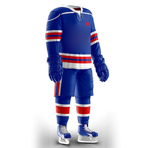 Uniforme de hockey sur glace unisexe best-seller Ensemble en vrac doux au toucher avec service OEM Vêtements de hockey sur glace de qualité supérieure à prix d'usine - Product Image 2