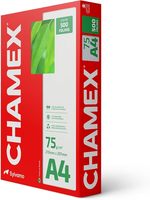 Papier copie Chamex A4 80GSM/75GSM/70GSM Blanc 102-104% Écologique Approvisionnement direct usine France 500 feuilles/ramette Qualité excellente