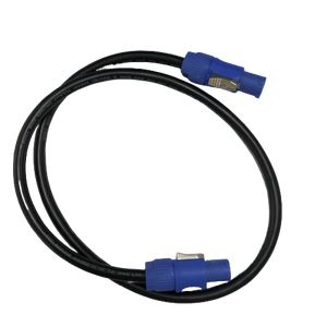 PowerCon 转 PowerCon 延长线 蓝色连接器 重型电源连接线，适用于舞台灯光和音响设备 - Product Image 1