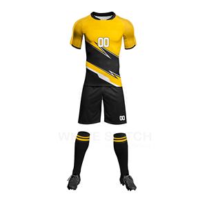 Tenues de football pour hommes et enfants, vêtements de sport d'entraînement bon marché avec chemises à découpe automatique, hauts, maillots, ensembles pour l'entraînement sportif des jeunes - Product Image 1