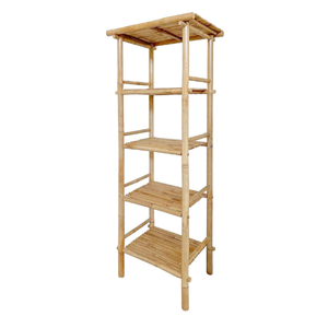 Estante colgante de ratán al por mayor, soporte multifuncional para maceta, estantería de exhibición, proveedor de Vietnam para decoración de sala de estar - Product Image 1