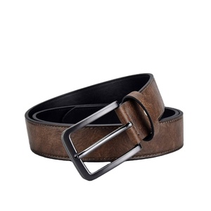 Cinturones de cuero de vaca genuino de la mejor calidad para hombres Longitud personalizada Últimos diseños con aleación para hebilla Estilo casual Hecho Pakistán - Product Image 1