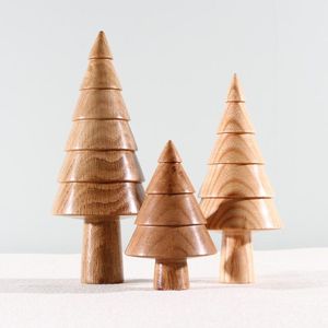 ต้นคริสต์มาสแบบผูกด้วยมือเป็นมิตรต่อสิ่งแวดล้อมของขวัญประดับต้นไม้ทำจากต้นเชอร์รี่สำหรับทุกฤดูกาล - Product Image 1