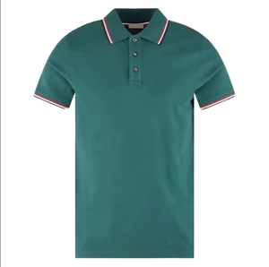 Polo de algodón personalizado con logotipo impreso, Polo bordado de manga corta para hombre, venta al por mayor OEM - Product Image 1