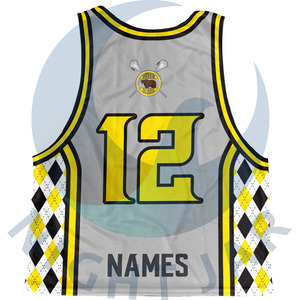Pinnies de lacrosse personnalisées imprimées BETHERIVAL - Légers, 100% polyester - Product Image 4