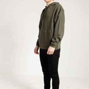 Custom logo cotton fleece hoodie factory direct supplier soft warm breathable <b>flexible</b> design suitable for outdoor gym use - Product Image 2