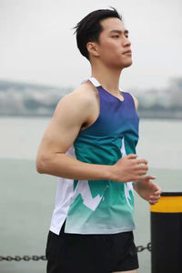 Débardeurs d'été décontractés pour hommes en gros, réversibles, haute élasticité, séchage rapide, respirants, 80% coton 20% polyester, grandes tailles, fitness - Product Image 4