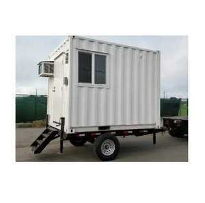 Remorque conteneur pour bureau mobile à vendre Unité de prix bon marché pour les ingénieurs de chantier et les bureaux de terrain temporaires - Product Image 3
