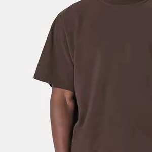 Camiseta Extra Grande de Algodón 100% para Hombre, Diseño Nuevo, Venta al Por Mayor, Moda Informal, Ajuste Holgado, Transpirable, Secado Rápido, Color Sólido - Product Image 6